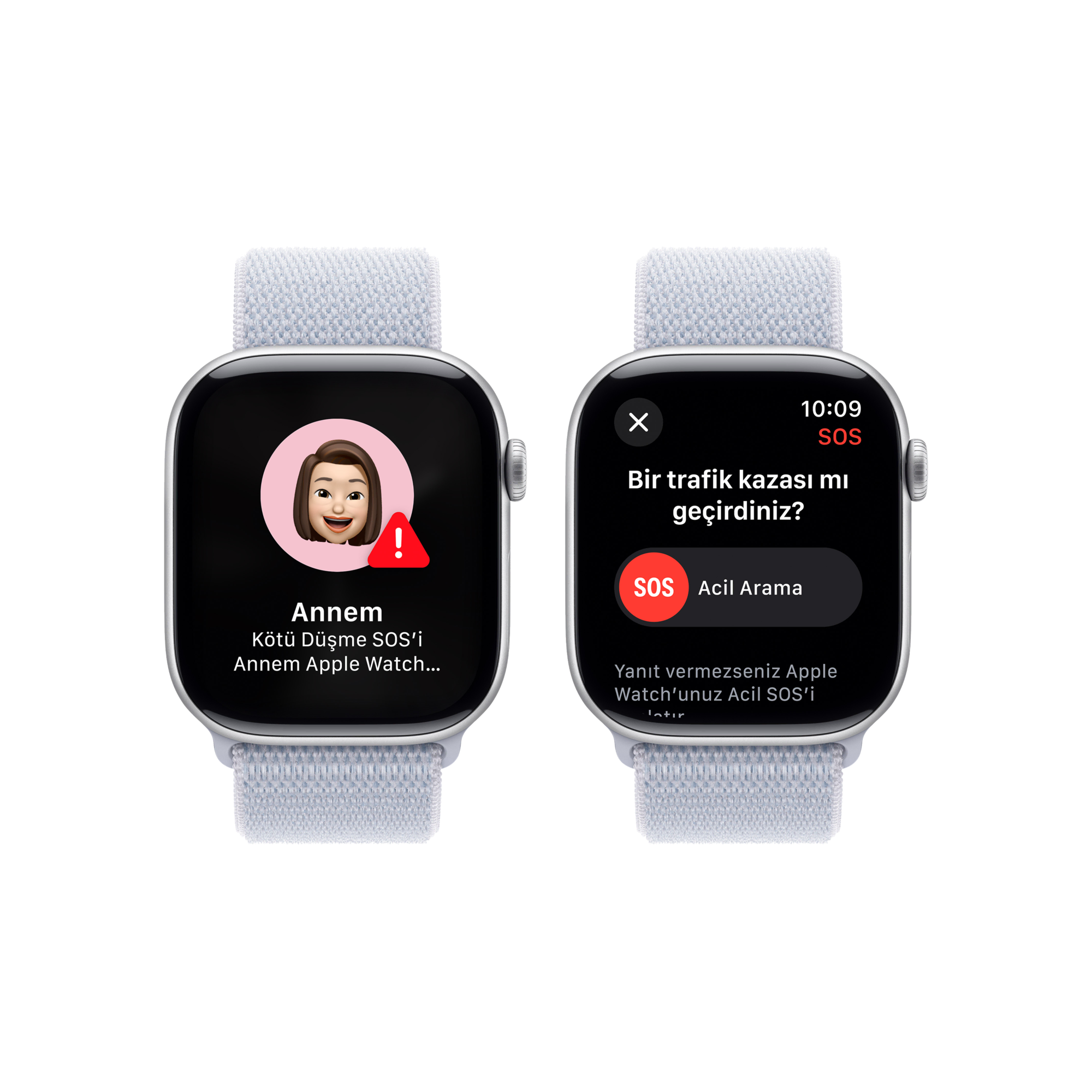 Apple Watch 10 GPS 42mm Gümüş SL Akıllı Saat