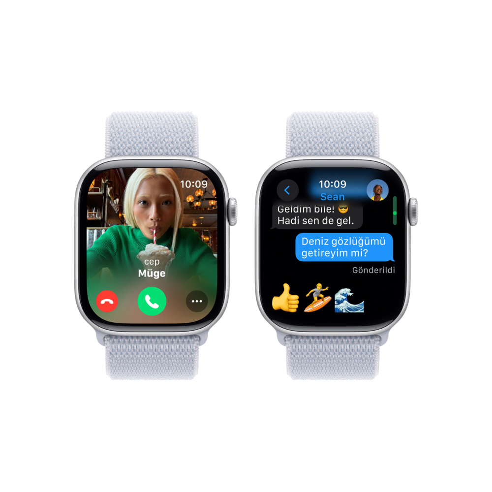 Apple Watch 10 GPS 42mm Gümüş SL Akıllı Saat