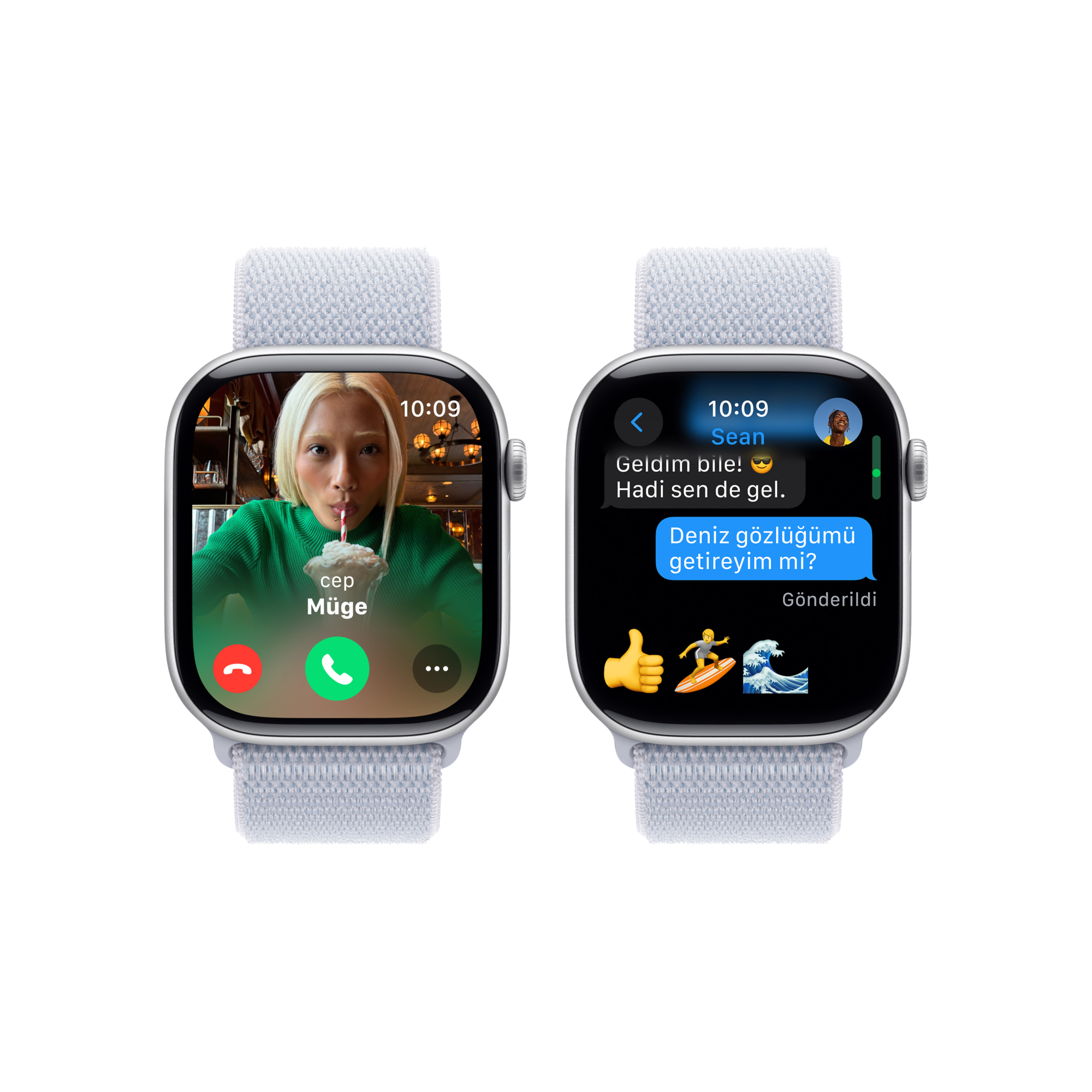 Apple Watch 10 GPS 42mm Gümüş SL Akıllı Saat