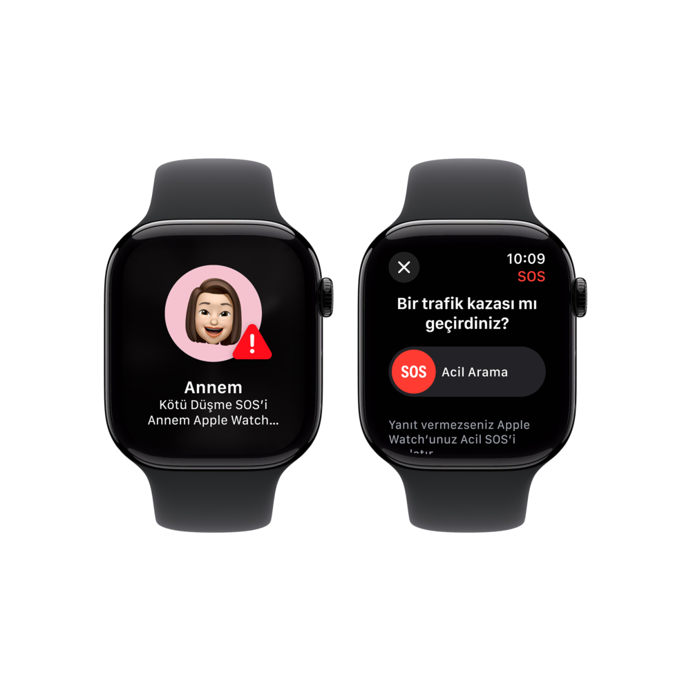 Apple Watch 10 GPS 42mm Siyah SB-S/M Akıllı Saat