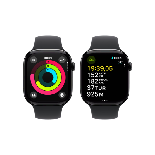 Apple Watch 10 GPS 42mm Siyah SB-M/L Akıllı Saat