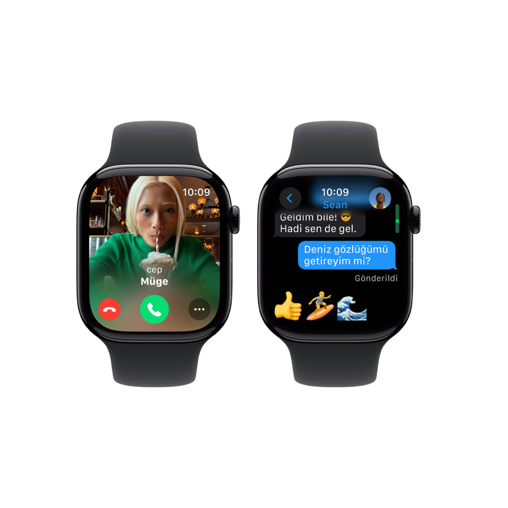 Apple Watch 10 GPS 42mm Siyah SB-M/L Akıllı Saat