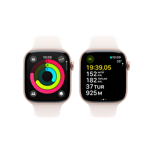 Apple Watch 10 GPS 42mm Altın S. SB-S/M Akıllı Saat