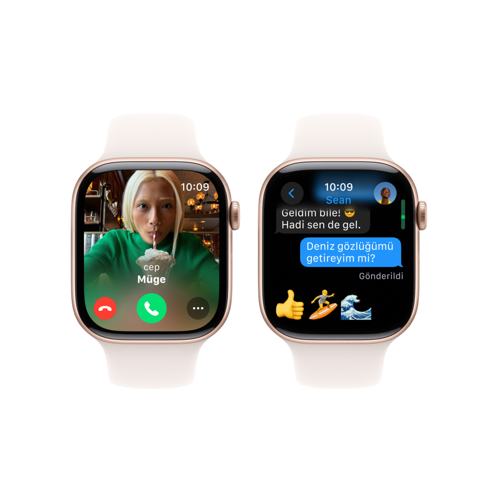 Apple Watch 10 GPS 42mm Altın S. SB-S/M Akıllı Saat