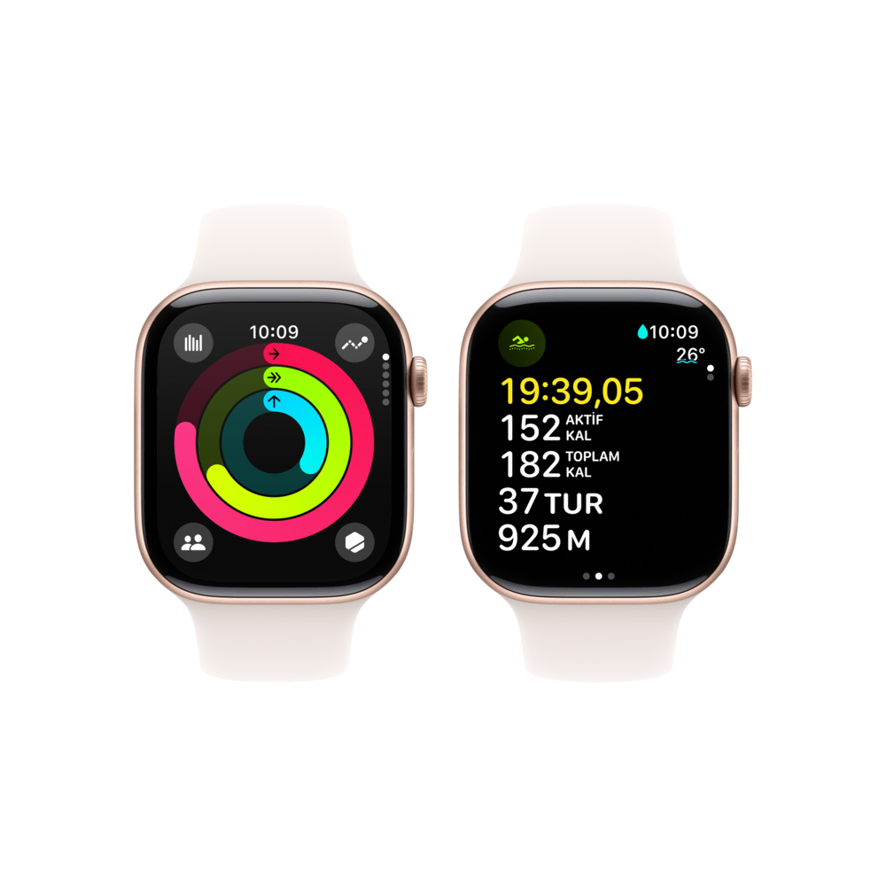Apple Watch 10 GPS 42mm Altın S. SB-M/L Akıllı Saat