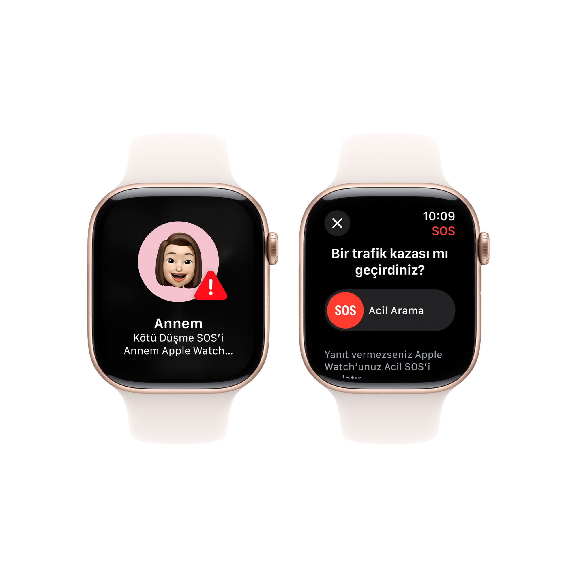 Apple Watch 10 GPS 42mm Altın S. SB-M/L Akıllı Saat
