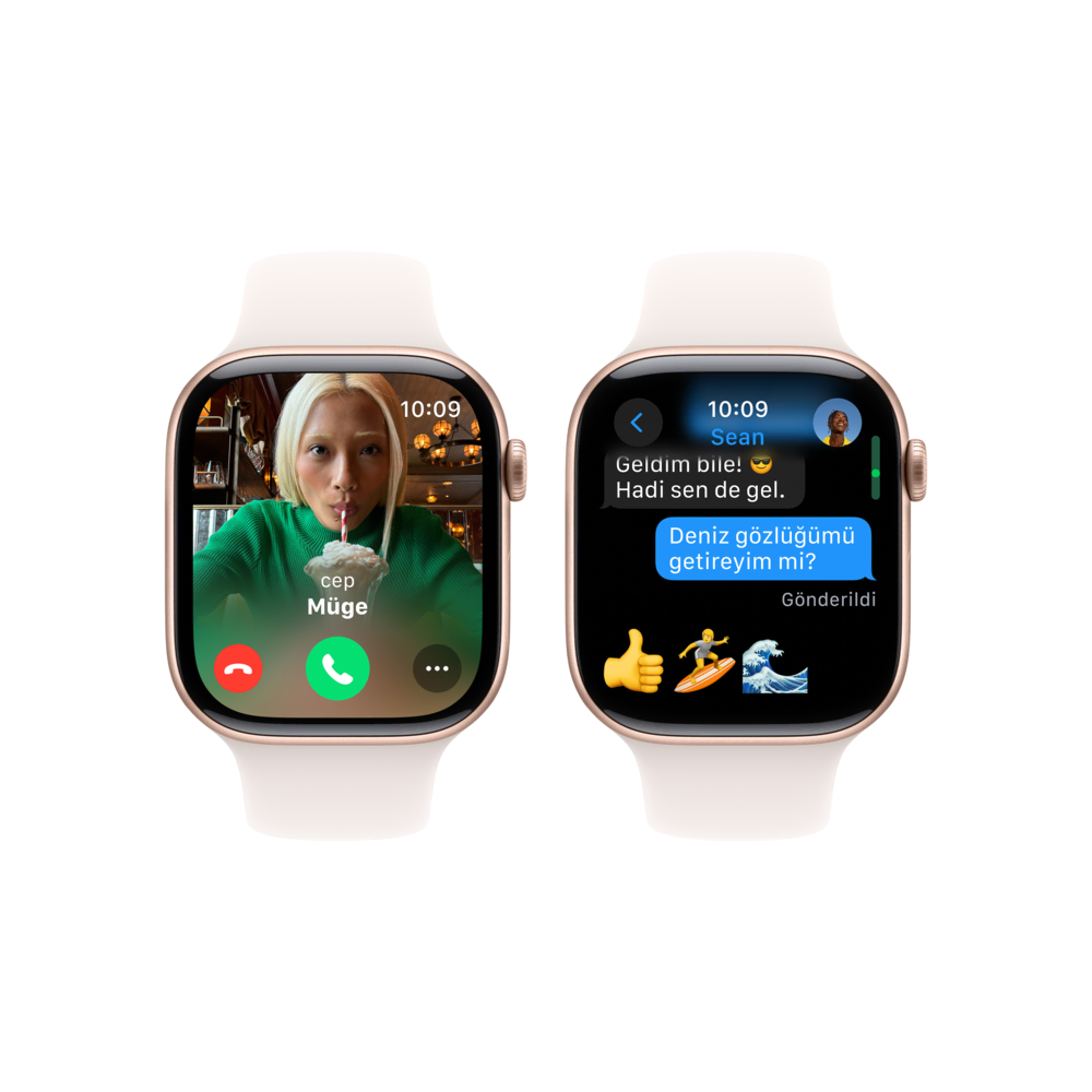 Apple Watch 10 GPS 42mm Altın S. SB-M/L Akıllı Saat