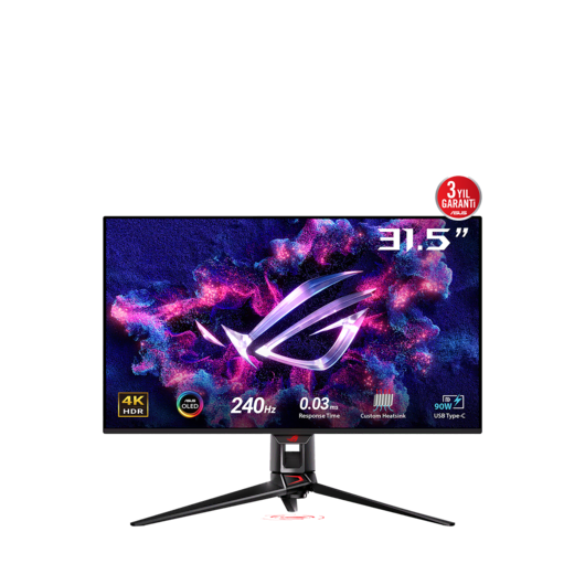 Asus ROG Swift PG32UCDM 31.5inch Monitör Oyuncu Ekipmanları