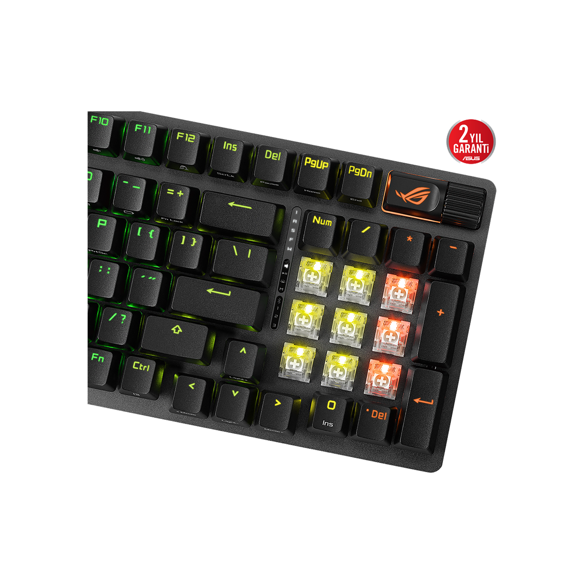 Asus ROG Strix Scope II 96 NX  SS Klavye Oyuncu Ekipmanları
