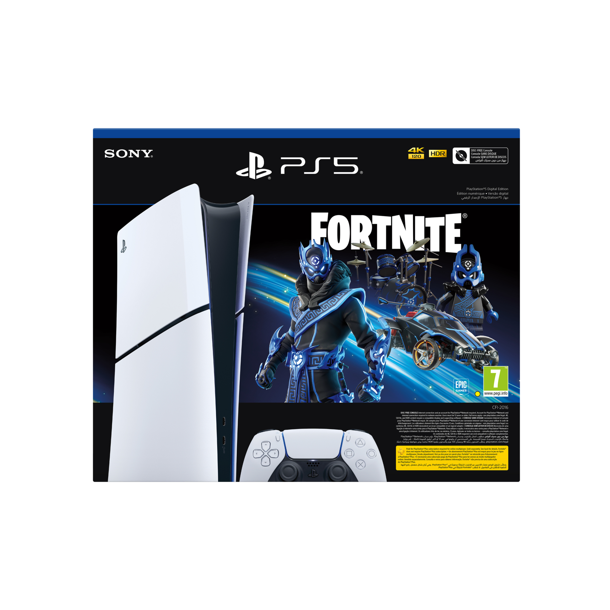 SONY PLAYSTATION 5 DIGITAL /FORTNITE BDL Oyun Konsolu