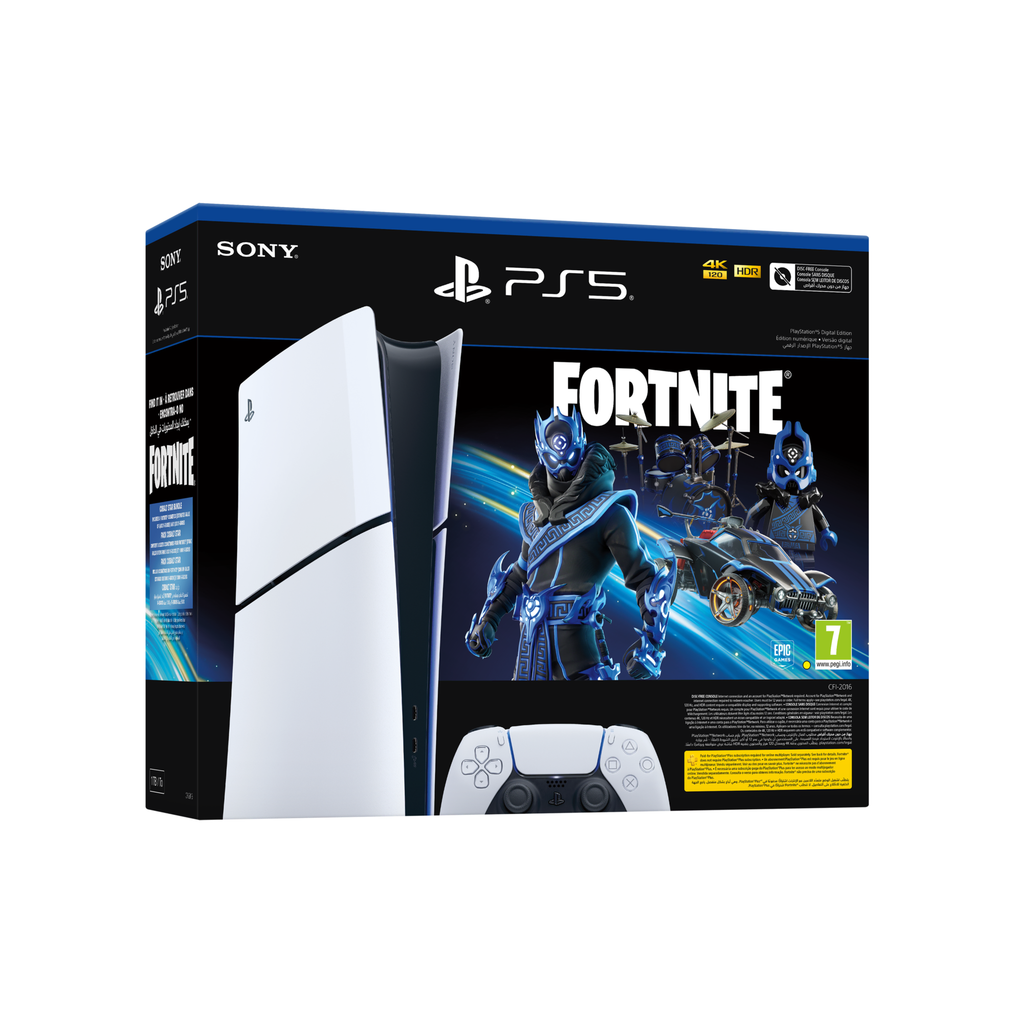 SONY PLAYSTATION 5 DIGITAL /FORTNITE BDL Oyun Konsolu
