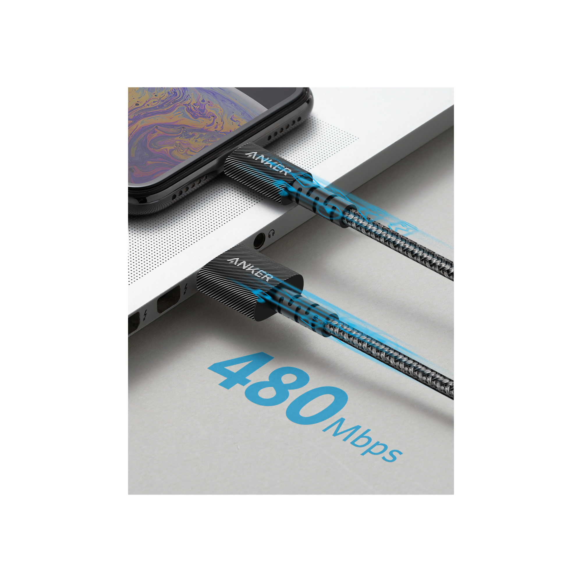 Anker A8012 Lightning 0.9m. Syh Kablo Cep Telefonu Aksesuarları