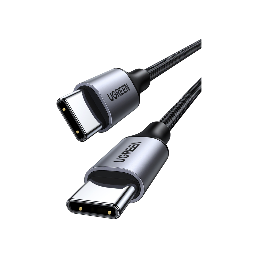 UGREEN USB-C 60W Örgülü Kablo Syh 1M Cep Telefonu Aksesuarları
