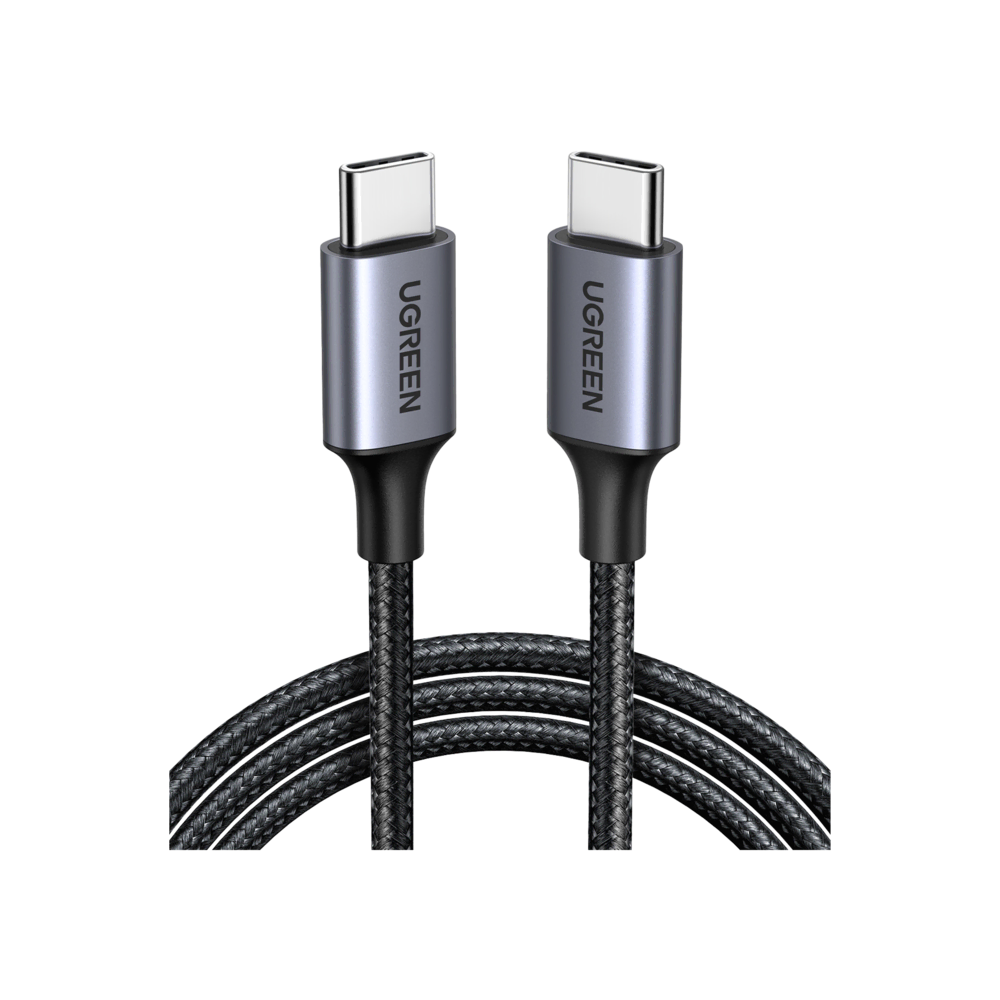 UGREEN USB-C 60W Örgülü Kablo Syh 1M Cep Telefonu Aksesuarları