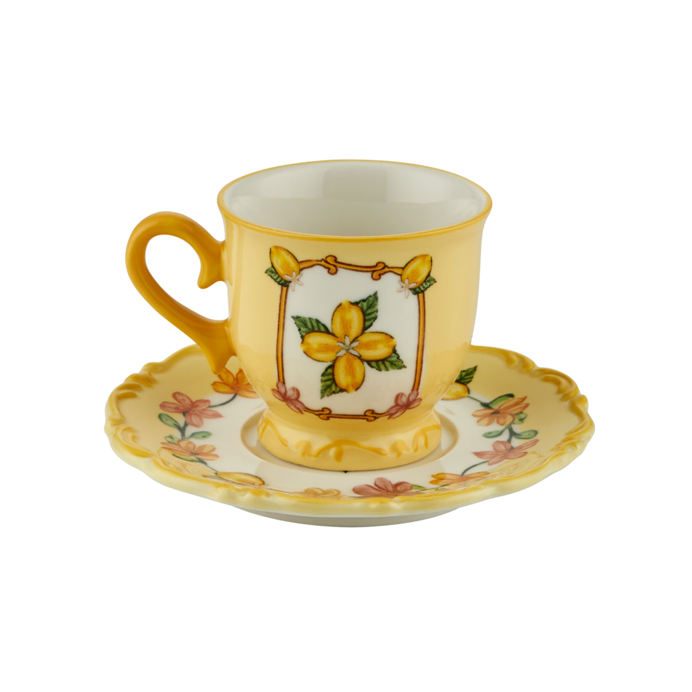 Chiara Alessi Il Sogno Sarı Fincan Seti Kahve Fincanları