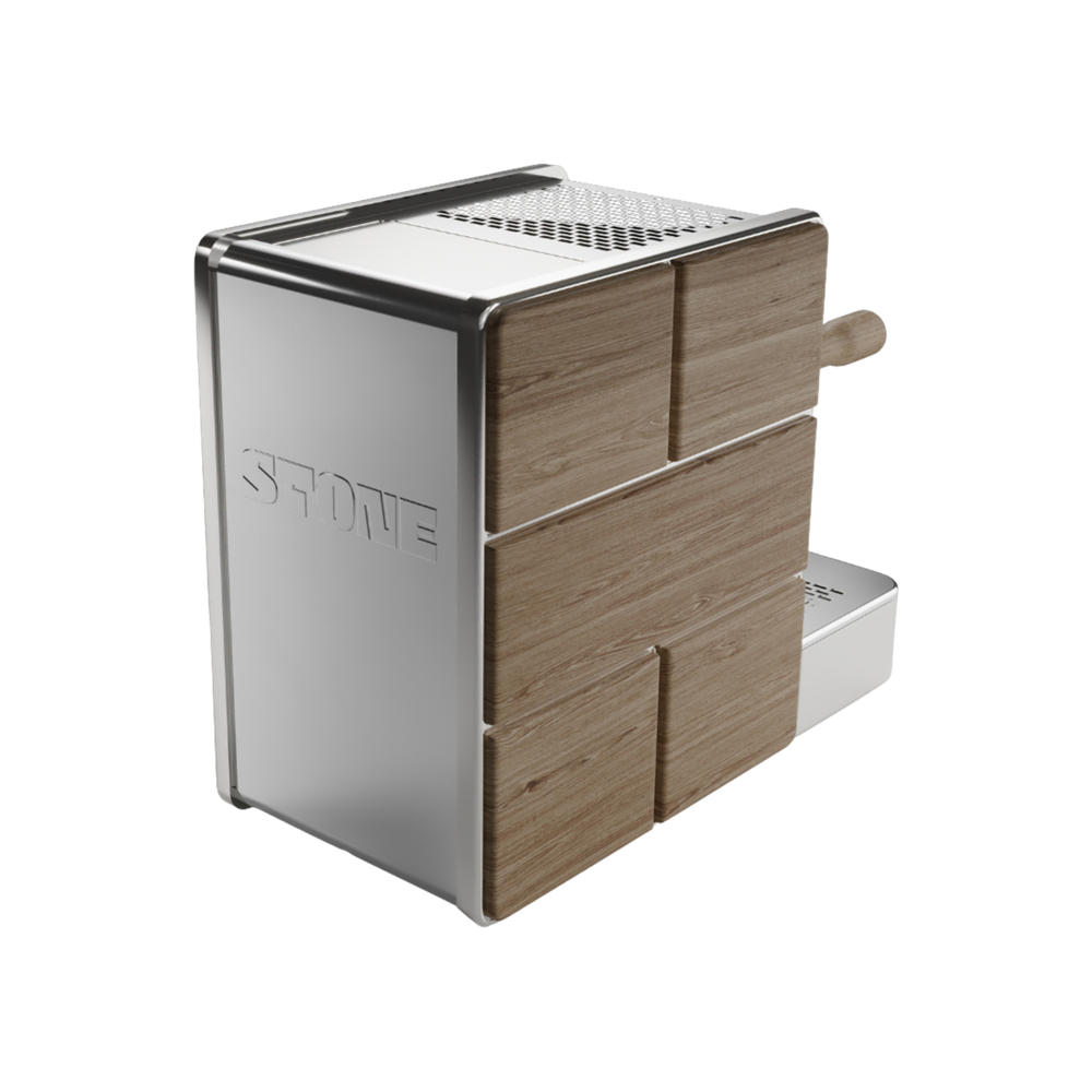 Stone Mine Premium Kahve Makinesi Wood Espresso Makinesi