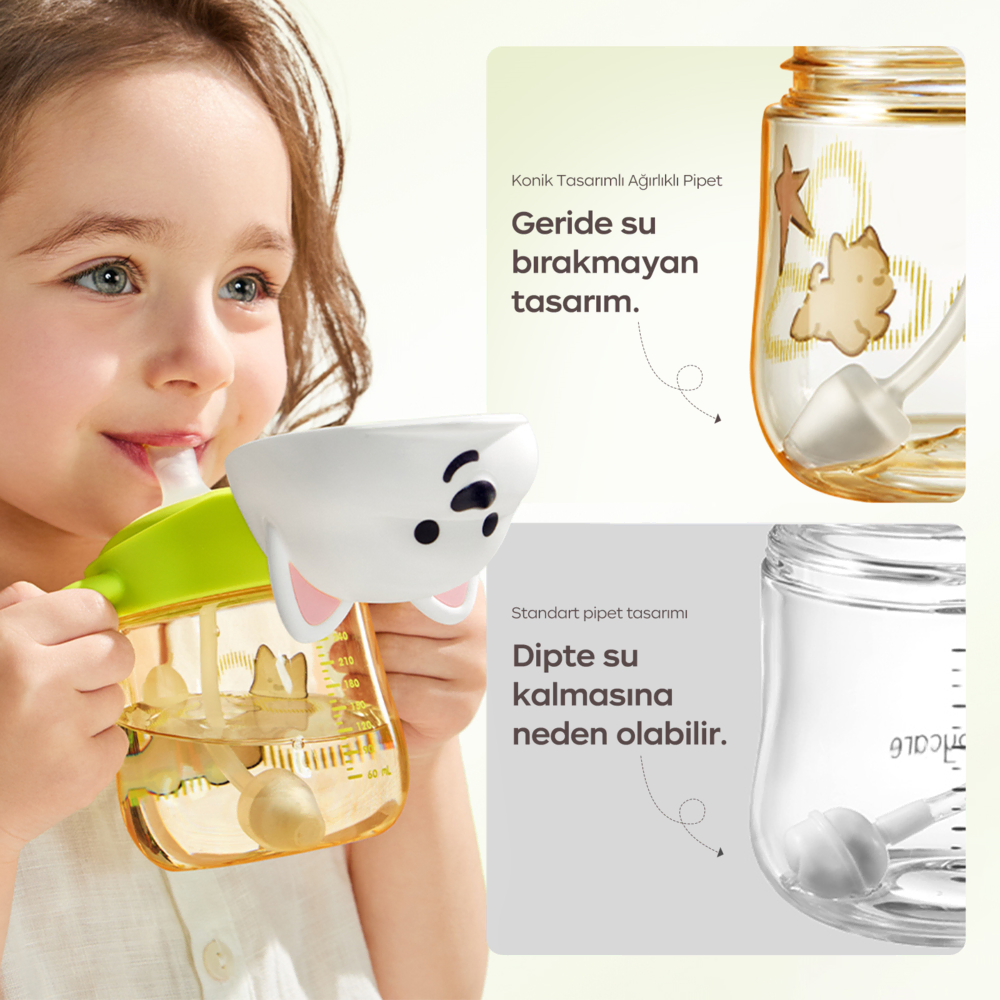 Bc Babycare WESTIE SIPPY CUP GREEN Anne & Bebek Ürünleri&nbsp;(Fotoğraf 6/9)