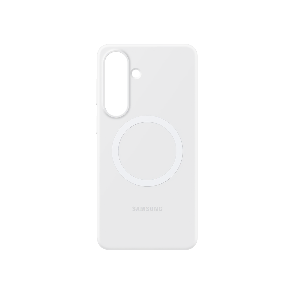 Samsung Glxy S26+ Silkon  Klıf  Beyaz Telefon Kılıfı