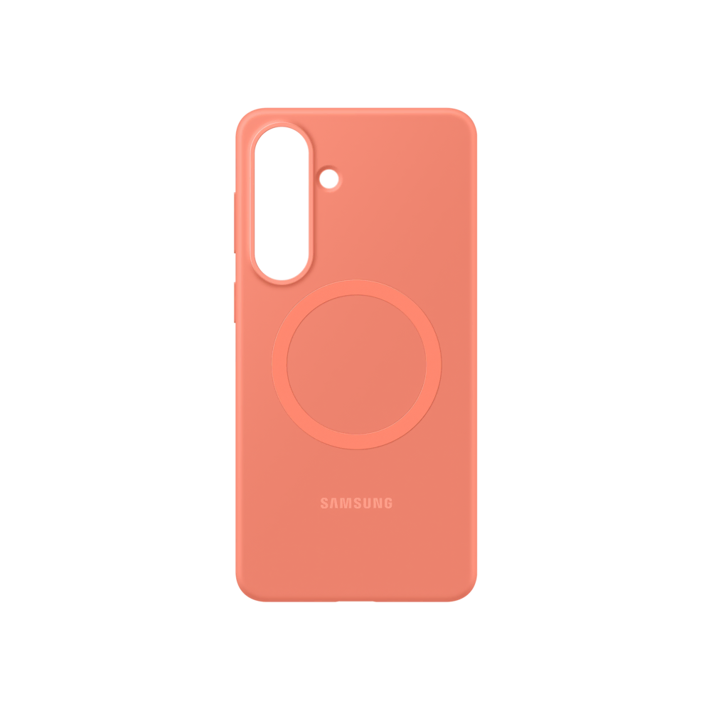 Samsung Glxy S26+ Silkon  Klıf  Mercan Telefon Kılıfı