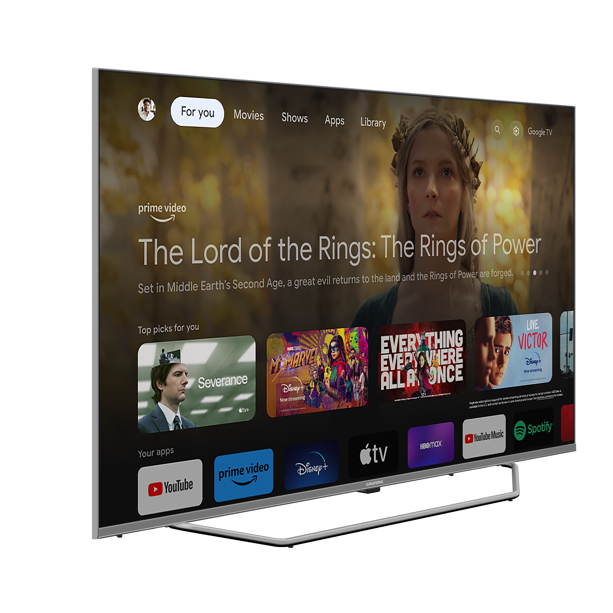 RIO 55 GHU 8900 S Grundig TV