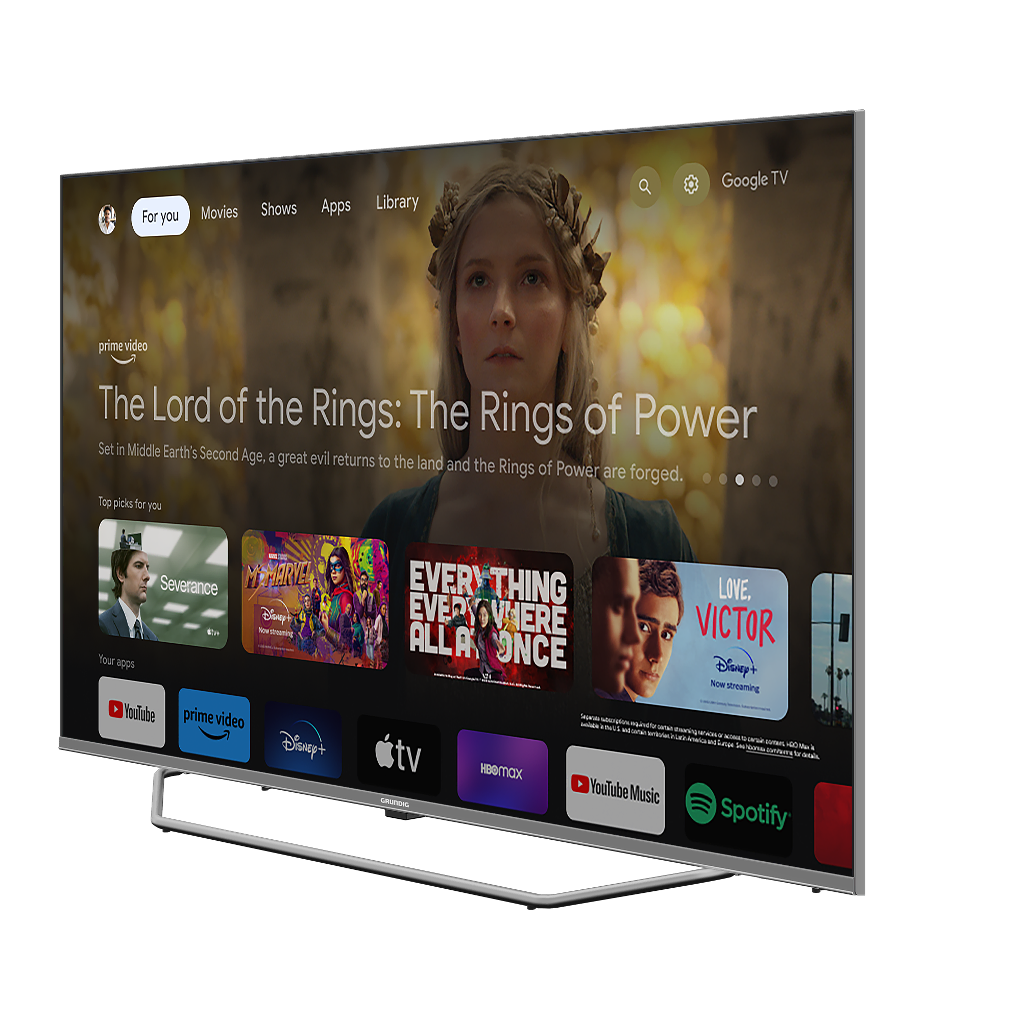 RIO 55 GHU 8900 S Grundig TV