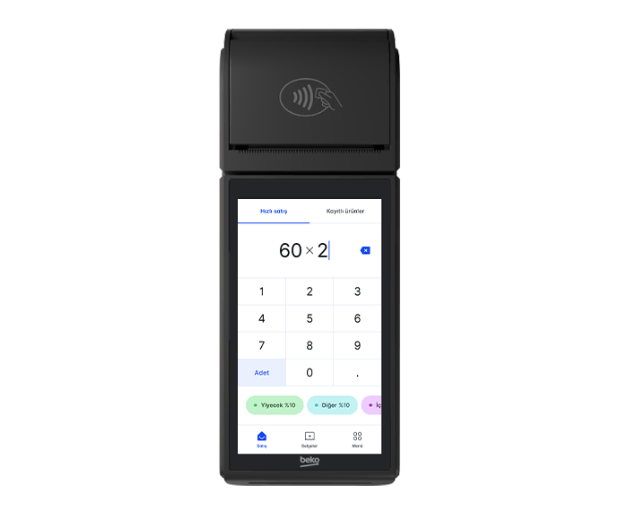 Beko X30TR Android Yazarkasa POS Yazar Kasa POS