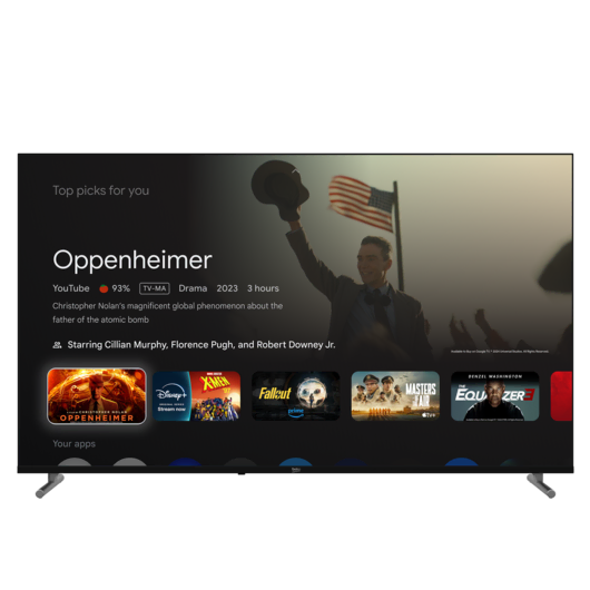 Crystal 7 50" 4K UHD Google TV - B 750 C Smart TV