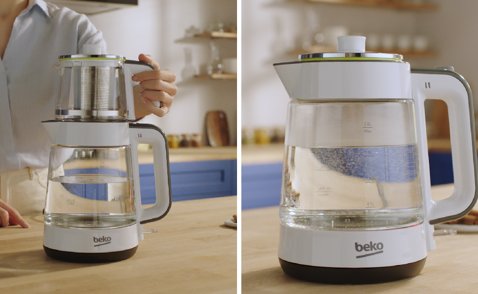 Kettle olarak kullanabilme